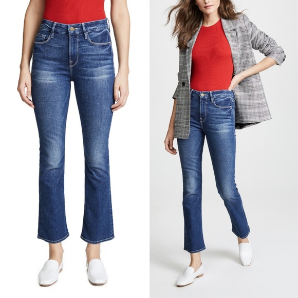 Frame Denim Denim - Frame Le Crop Mini Boot Jeans